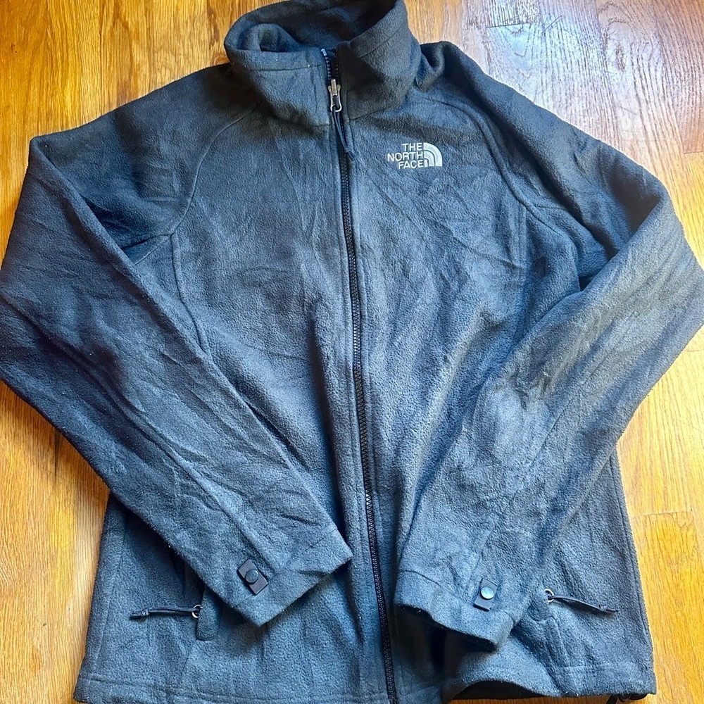 The North Face Black Full Zip Fleece Jacket Women’s Medium
